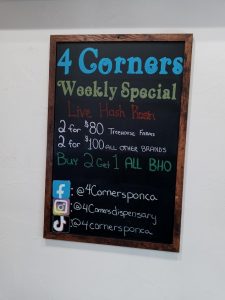 4 CORNERS DISPENSARY - PONCA CITY